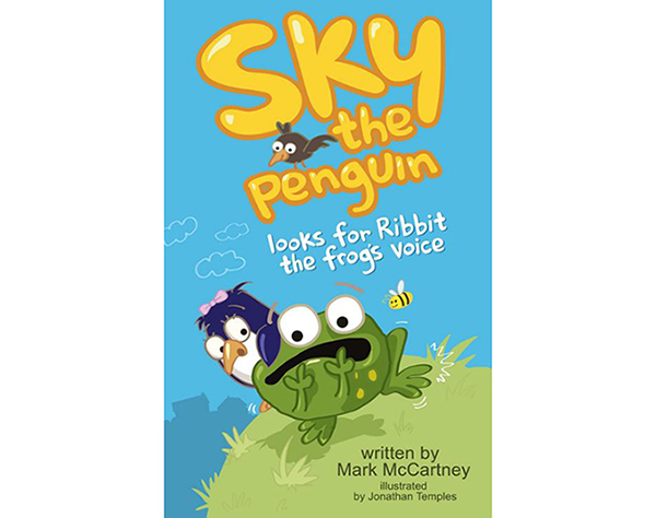 Sky the Penguin Looks for Ribbit the Frog’s Voice – Mark McCartney (book review)